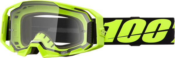 ARMATIC GOGGLE NEON YELLOW CLEAR LENS