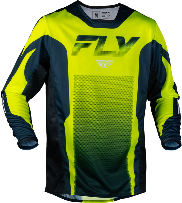 KINETIC FADE JERSEY HI-VIS/NAVY/WHITE