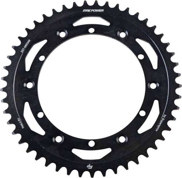 REAR SPROCKET STEEL 49T BLK