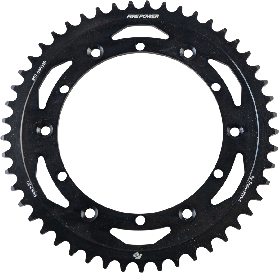 REAR SPROCKET STEEL 49T BLK