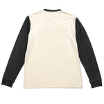 CAPONE YD LS TEE WHT/BLK