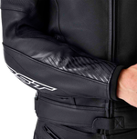 TRACTECH EVO D3O JACKET BLK/WHI LEATHER