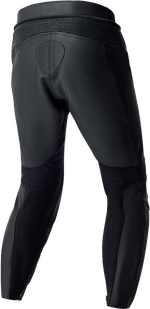 T2 D3O LEATHER PANTS BLACK XL