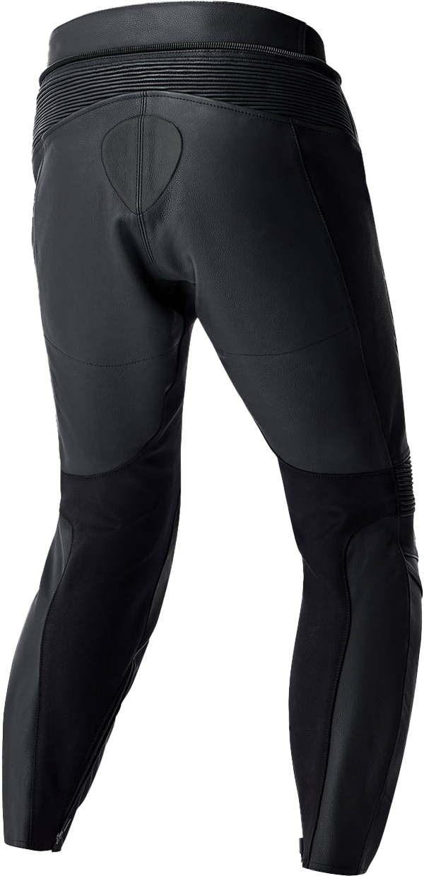 T2 D3O LEATHER PANTS BLACK 6XL | 103610BLK-46
