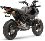 Solo Luggage Rack Lasered Cobra Logo