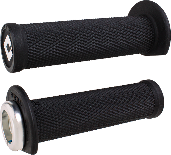ATV/PWC RUFFIAN LOCKON GRIP 125MM BLACK/SILVER