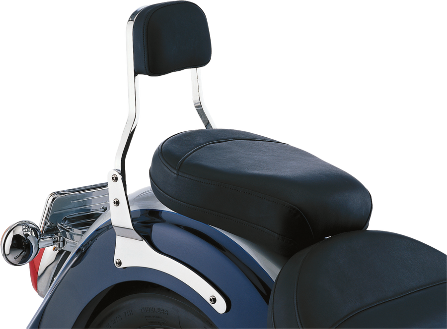 SHORT SISSY BAR W/PAD CHROME KAW VULCAN VN900 06-19 | 02-5968