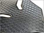 ULTRA-THIN TANK PAD HEXAGONS BLACK | XT1