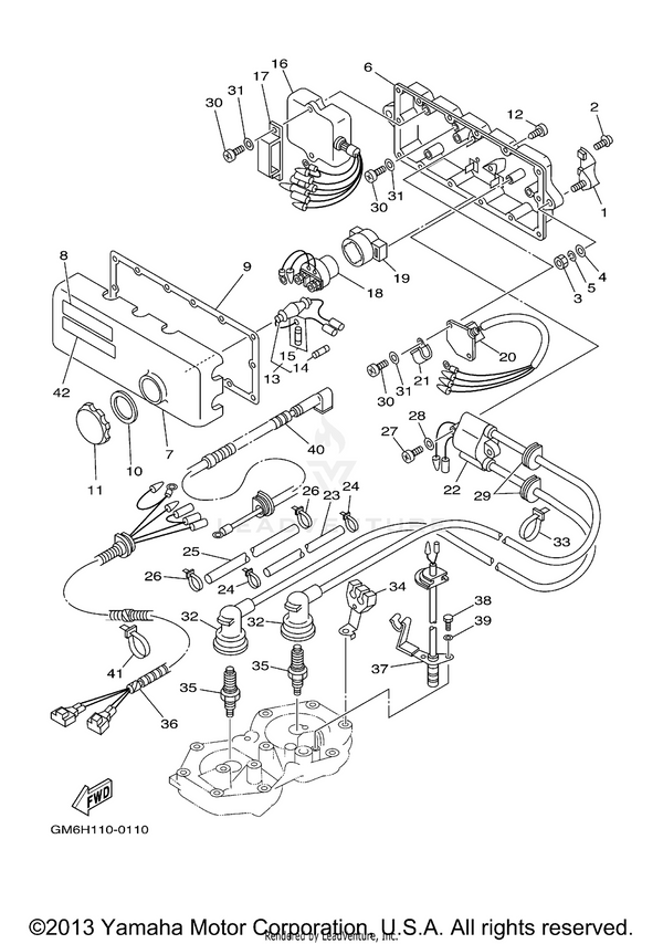 PLUG CAP ASY | 6K8-82370-00-00