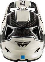 WERX-R FLOW CARBON HELMET BLACK CARBON/GREY MD