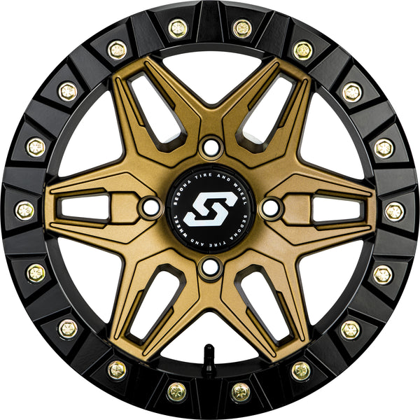SPLIT 6 BDLK WHEEL 14X7 4/110 5+2 (+10MM) BRONZE