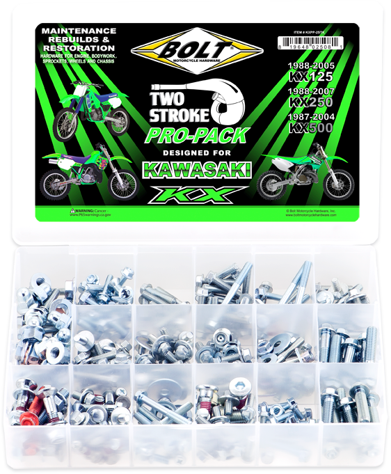 PROPACK KAWASAKI KX 2 STK KAW KX125/250/500
