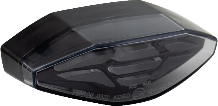 GT-04 LED BRAKE/TAIL LIGHT SMOKE LENS | HB039000