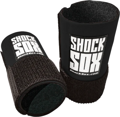 SHOCK SOX  4"C  BLACK CONVENTIONAL FORKS