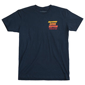 GONE RIPPIN TEE NAVY