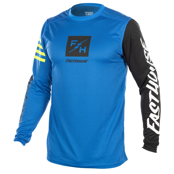 CARBN ECHO LS JRSY BLUE MD