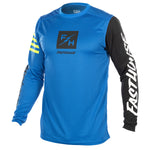 CARBN ECHO LS JRSY BLUE 2X