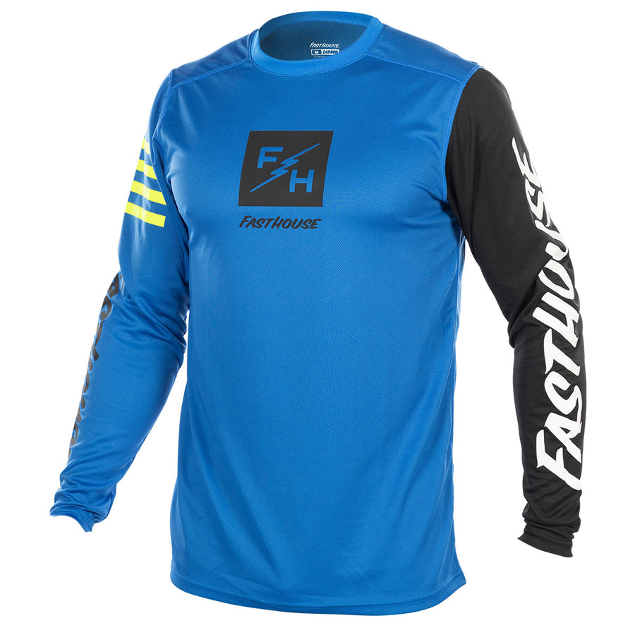 CARBN ECHO LS JRSY BLUE