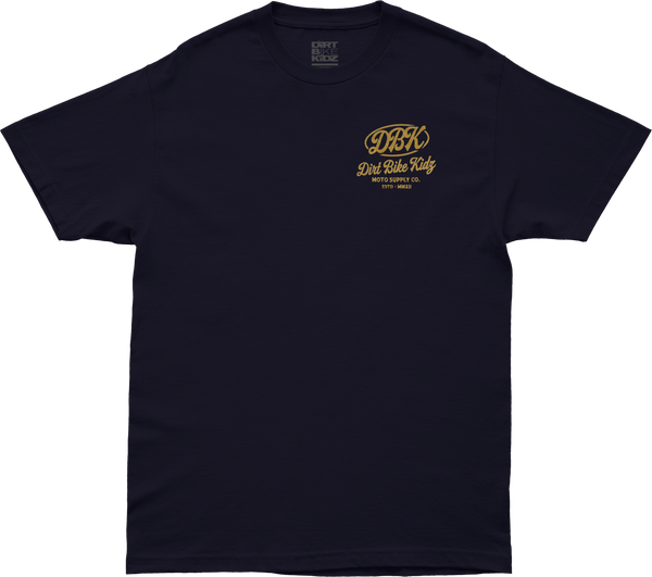 GOLD NUGGET TEE NAVY