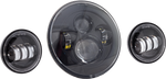7" LED Headlight w/ Pass Lamps