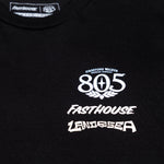 805 LAND & SEA TEE BLK
