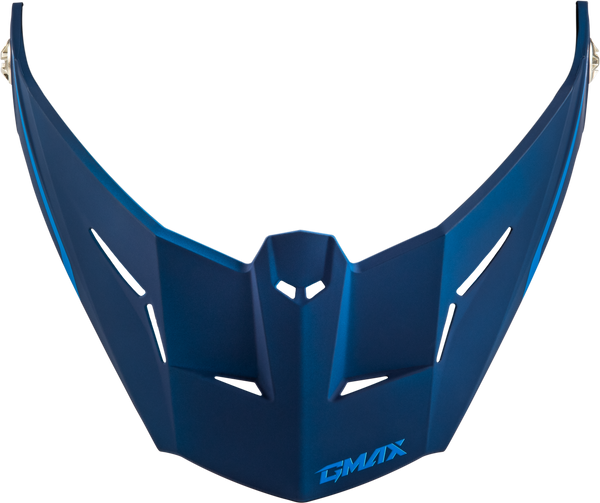 MD-74 VISOR W/SCREWS SPECTRE MATTE BLUE/GREEN