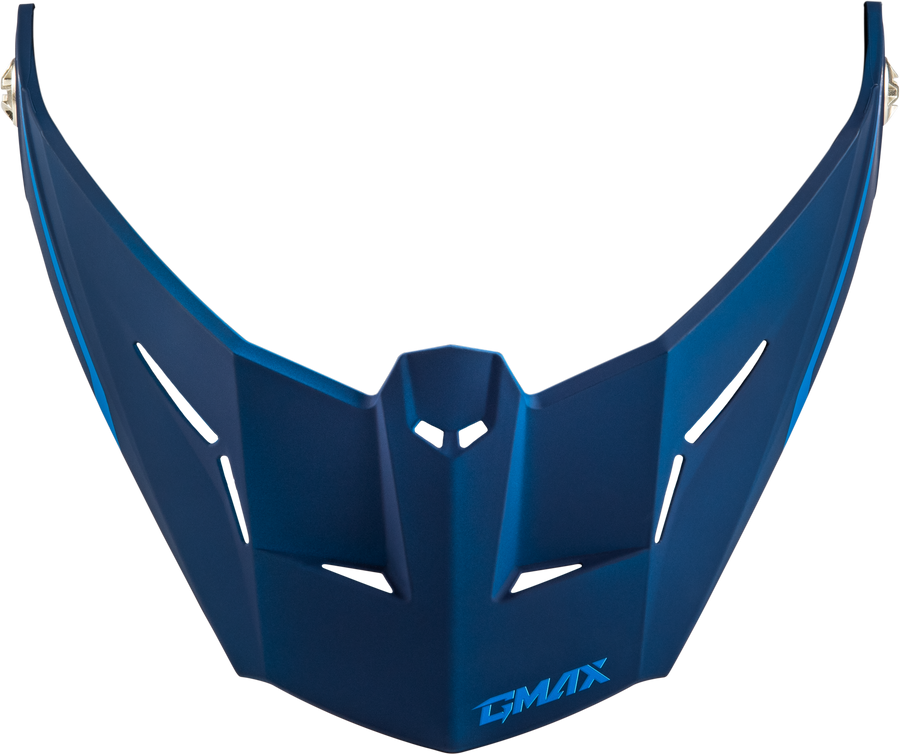 MD-74 VISOR W/SCREWS SPECTRE MATTE BLUE/GREEN