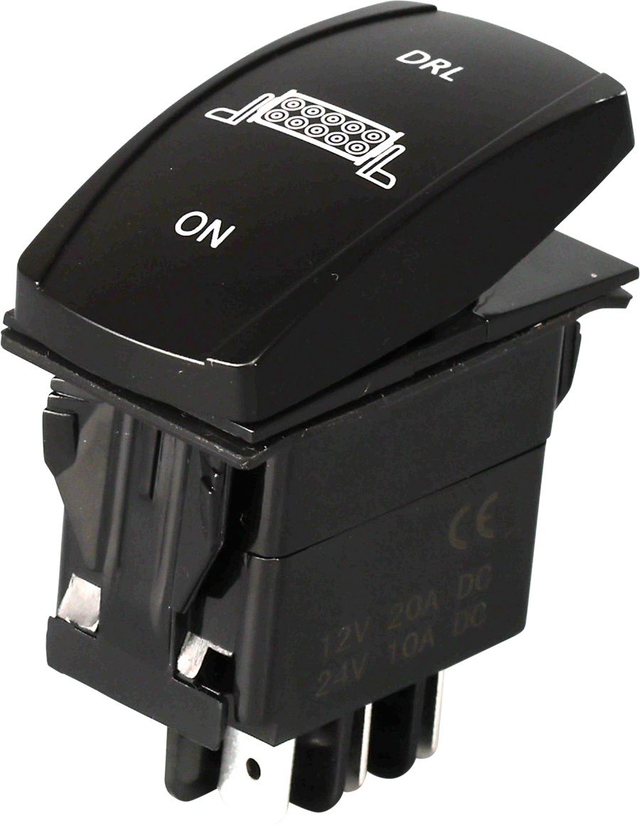 DRL 3 POSITION LED SWITCH PRO BACKLIT | SM106-032