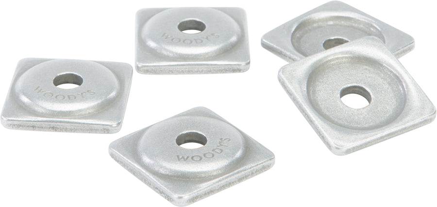 DIGGER SUPPORT PLATES SQUARE ALUM. 5/16" 1000/PK