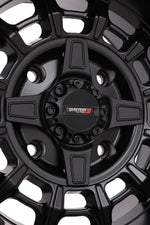 SB10 WHEEL 15X9 5+4 (+10MM) 4/137 & 4/156 MATTE BLACK