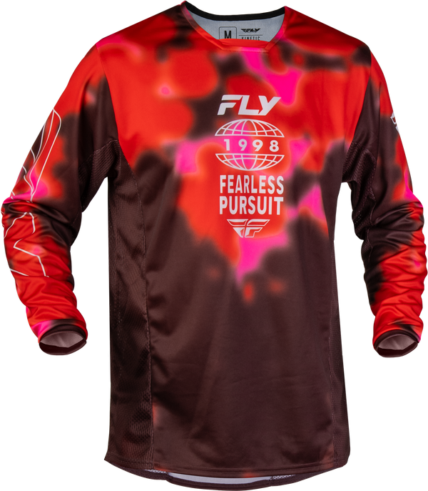 KINETIC BLUR JERSEY RED/MAROON