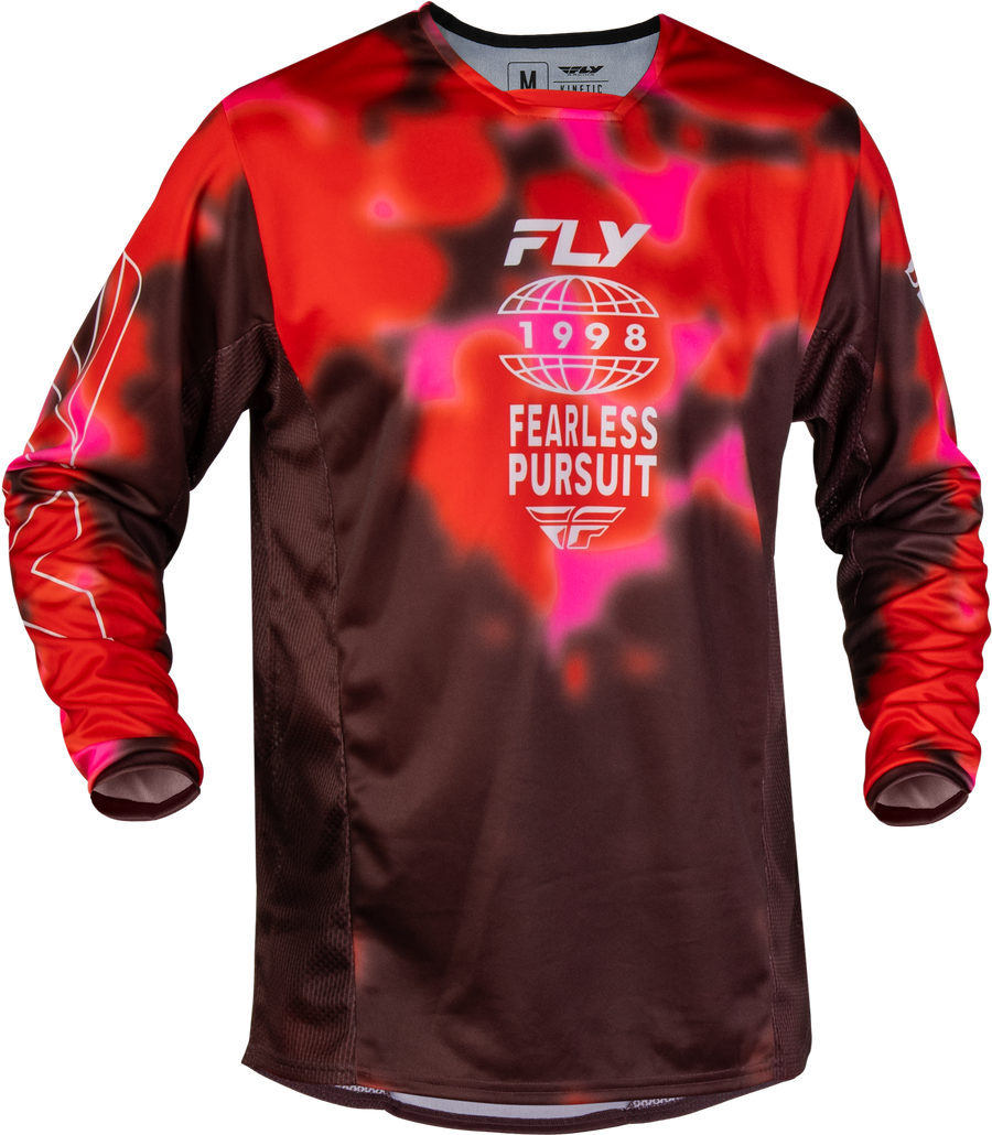 KINETIC BLUR JERSEY RED/MAROON