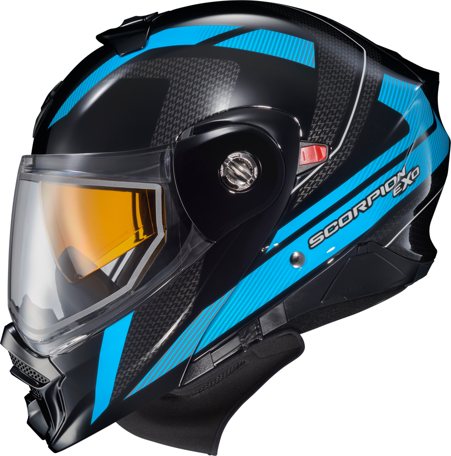 EXO-AT960 COLD WEATHER HELMET HICKS LIGHT BLUE MD (ELECTRIC)