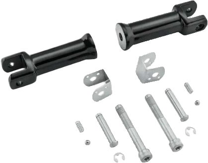 PASSENGER PEG MOUNT BLACK M8 MODELS OE 50500771 | 352236