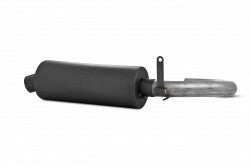 SINGLE SLIP-ON SYSTEM W/ 4.25" SPORT MUFFLER BLK | AT-6411SP