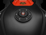 GAS CAP LOCKING BLACK/RED APR