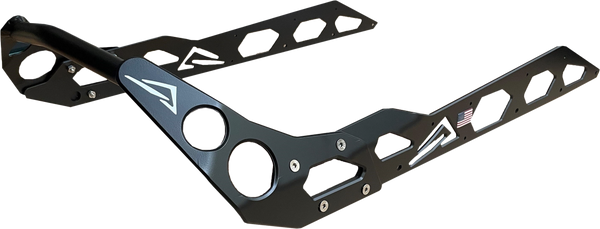 REAR BUMPER FLAT BLACK S/D 146" | D-SDRB600-FBK