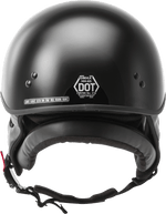 HH-65 HALF HELMET NAKED BLACK 2X