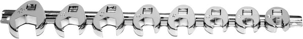 8 PC MET CROW FOOT WRENCH SET | W352
