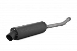 SINGLE SLIP-ON SYSTEM W/ UTILITY MUFFLER BLK KAW | AT-7201