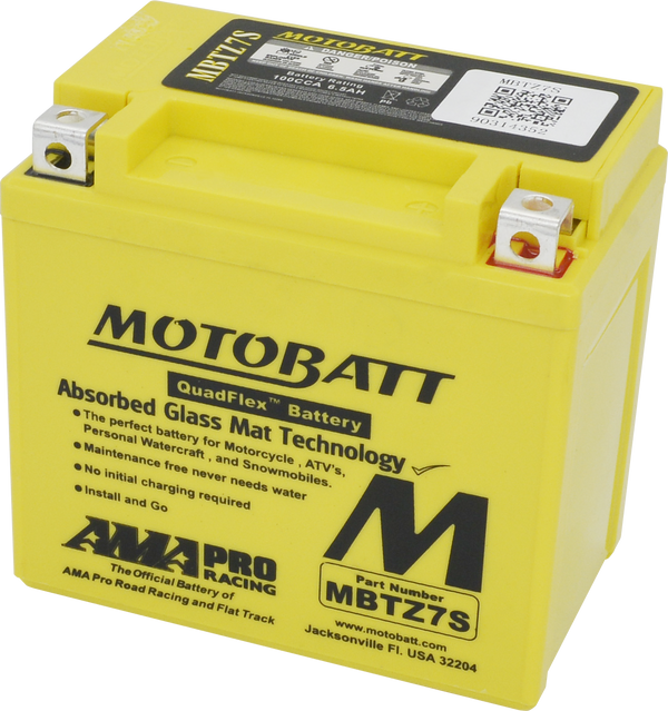 BATTERY MBTZ7S SEALED FACTORY ACTIVATED | MBTZ7S