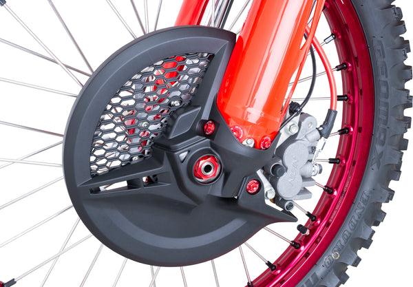 AXLE NUT M16X22-P1.5 H11 RED