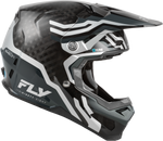 FORMULA S CARBON BYTE HELMET BLACK CARBON/GREY/SILVER 2X