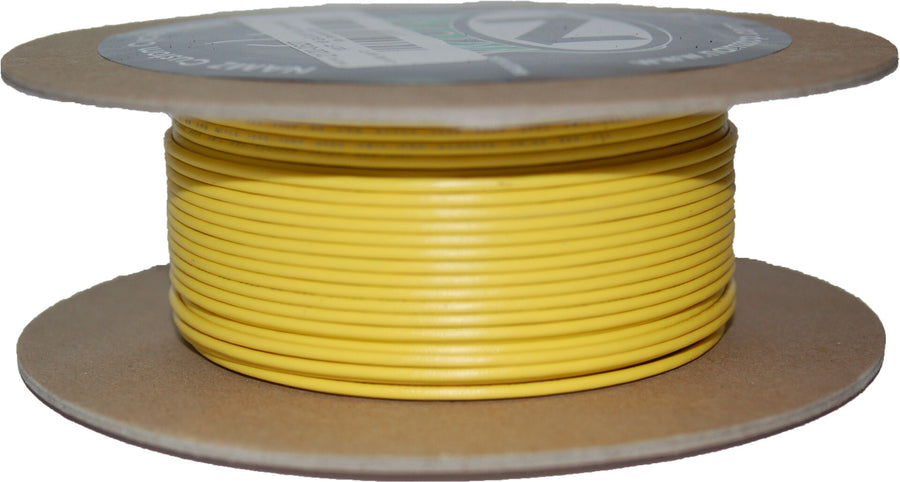 #18-GAUGE YELLOW 100' SPOOL OF PRIMARY WIRE