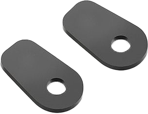 TURN SIGNAL MOUNTING KIT 2 PCS BLACK | FR221B