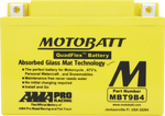 BATTERY MBT9B4 SEALED FACTORY ACTIVATED | MBT9B4