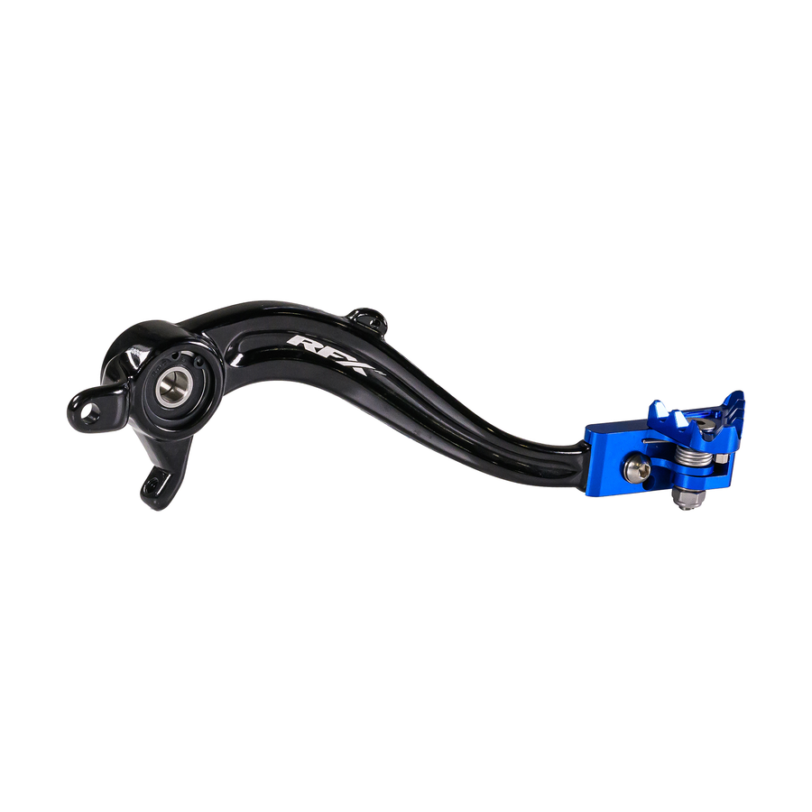 REAR BRAKE PEDAL BLUE FOLDING-TIP SHERCO | FXRB 60100 99BU