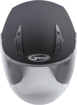 OF-17 OPEN-FACE HELMET MATTE BLACK 3X