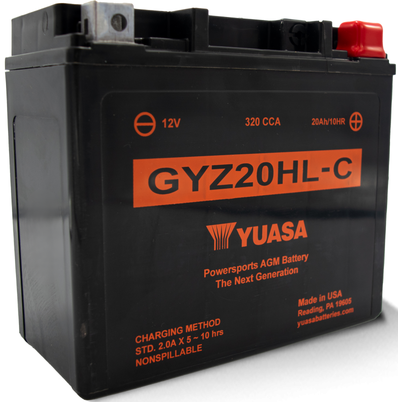 BATTERY GYZ20HL-C SEALED FACTORY ACTIVATED