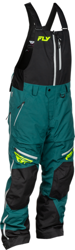INCLINE BIB TEAL/BLACK 3X
